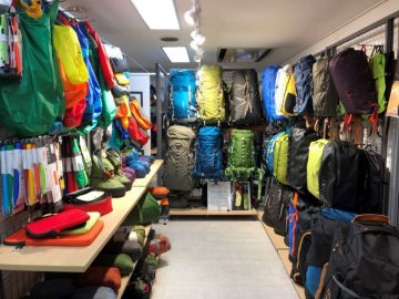 AXESQUIN EXPED MOUNTAIN EQUIPMENT 展示会